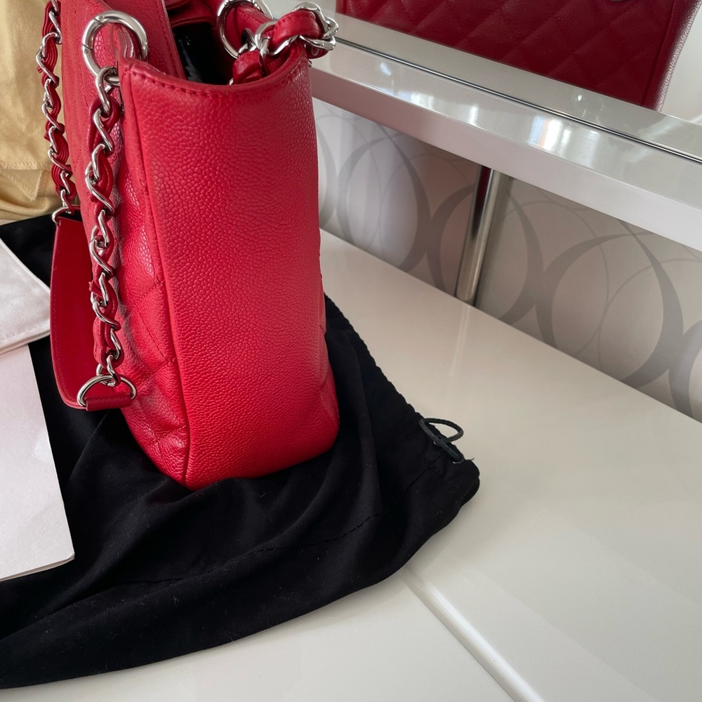 Authentic Chanel Red PST - Picture 3 of 13